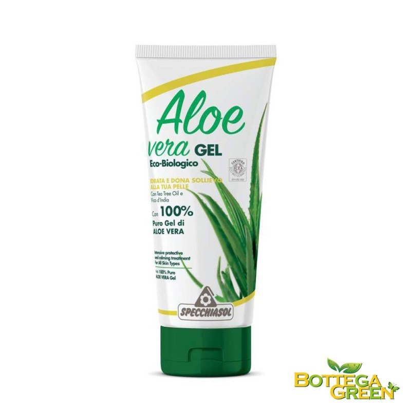 ALOE VERA gel ECO-BIO con TEA TREE OIL e FICO D'INDIA ALOE VERA gel ECO-BIO con TEA TREE OIL e FICO D'INDIA