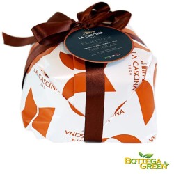 Panettone Artigianale con Crema alle NOCCIOLE da 1 kg - bottegagreen.com