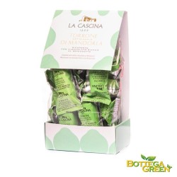 Torrone artigianale ricoperto con cioccolato al BERGAMOTTO 300 g - bottegagreen.com