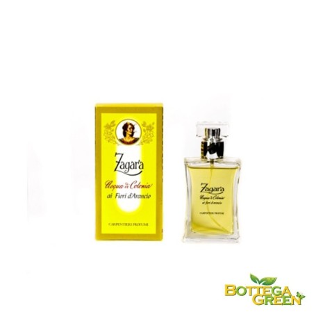 ZAGARA AI FIORI D'ARANCIO ACQUA DI COLONIA - 50 ML - bottegagreen.com