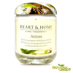 CANDELA IN CERA DI SOIA - ATTIMI - 340G - bottegagreen.com